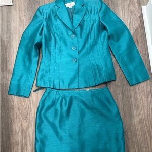 Le Suit Turquoise Jacket